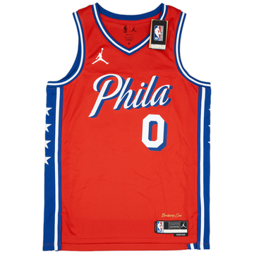 2020-24 Philadelphia 76ers Maxey #0 Jordan Swingman Alternate Jersey (M)