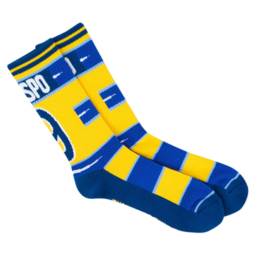1998-99 Parma Crespo #9 Home Crew Socks