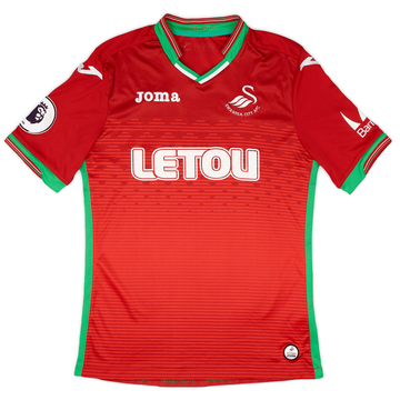 2017-18 Swansea Away Shirt - 9/10 - (S)
