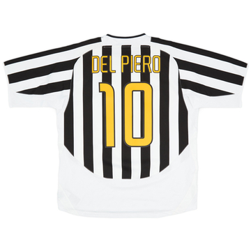 2003-04 Juventus Home Shirt Del Piero #10VS