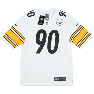 2018-23 Pittsburgh Steelers Watt #90 Nike Game Away Jersey (M)