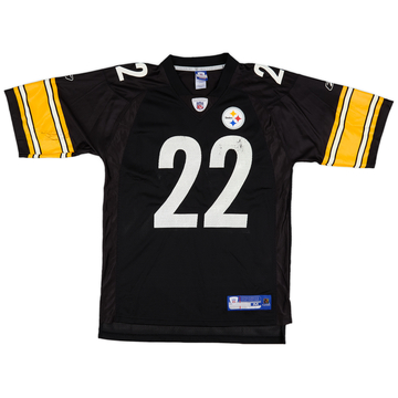 2005-06 Pittsburgh Steelers Staley #22 Reebok On Field Home Jersey (Very Good) M