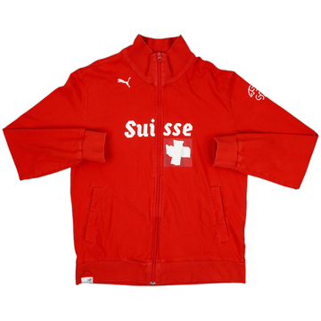 2010-12 Switzerland Puma Hooded Track Jacket - 8/10 - (M)