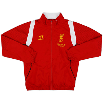 2012-13 Liverpool Warrior Track Jacket - 8/10 - (XL.Boys)