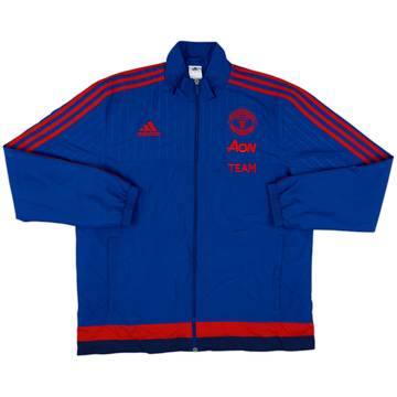 2015-16 Manchester United adidas Track Jacket - 10/10 - (L)