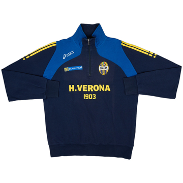 2007-08 Hellas Verona Asics 1/4 Zip Drill Top - 6/10 - (L)