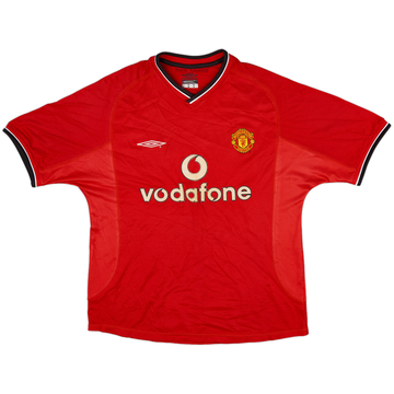 2000-02 Manchester United Home Shirt - 5/10 - (M)