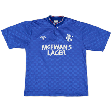 1987-90 Rangers Home Shirt - 9/10 - (M)