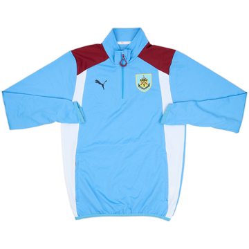 2016-17 Burnley Puma 1/4 Zip Drill Top - 8/10 - (L.Boys)