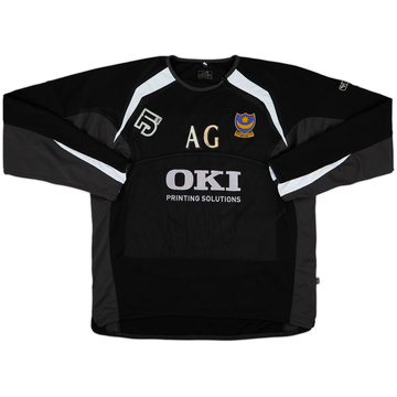 2005-06 Portsmouth Jako Staff Issue 1/4 Zip Drill Top AG - 7/10 - (XL)