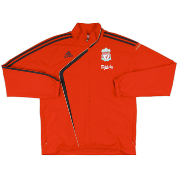 2009-10 Liverpool adidas Track Jacket - 8/10 - (L/XL)