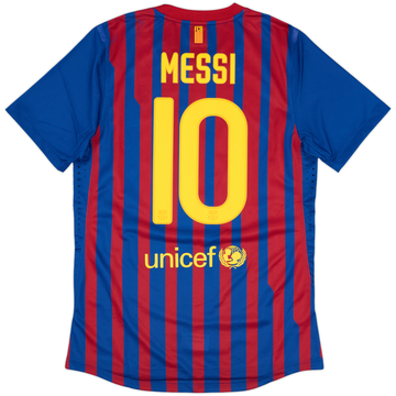 2011-12 Barcelona Player Issue Home Shirt Messi #10 - 7/10 - (M)