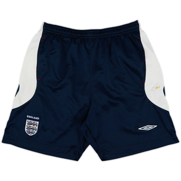 2005-07 England Umbro Training Shorts - 6/10 - (M)