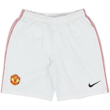 2012-13 Manchester United Home Shorts - 7/10 - (L)