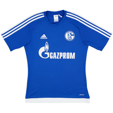 2017-18 Schalke adidas Training Shirt - 6/10 - (S)