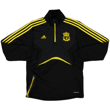 2010-11 Liverpool adidas 1/4 Zip Drill Top - 8/10 - (S/M)