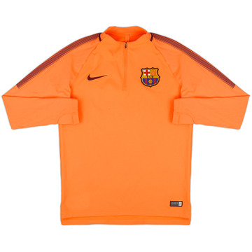 2017-18 Barcelona Nike 1/4 Zip Training Top - 7/10 - (M)
