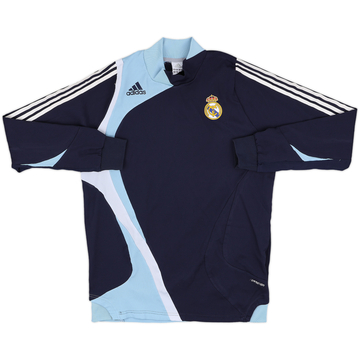 2007-08 Real Madrid adidas Drill Top - 8/10 - (L/XL)