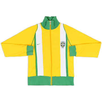 2005-06 Brazil Nike Track Jacket - 8/10 - (Women's XL)