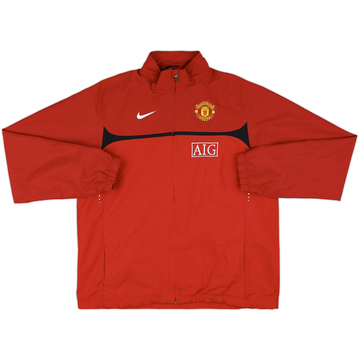 2009-10 Manchester United Nike Track Jacket - 7/10 - (L)