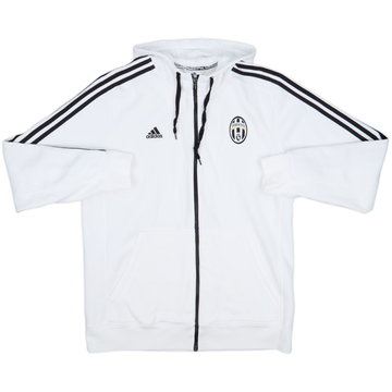 2015-16 Juventus adidas Hooded Sweat Top - 8/10 - (L)