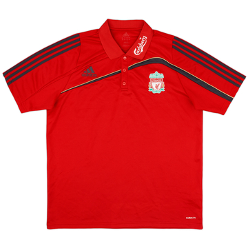 2009-10 Liverpool adidas Polo Shirt - 8/10 - (L)