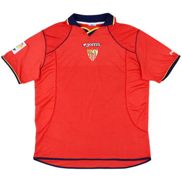 2001-02 Sevilla Away Shirt - 9/10 - (XL)