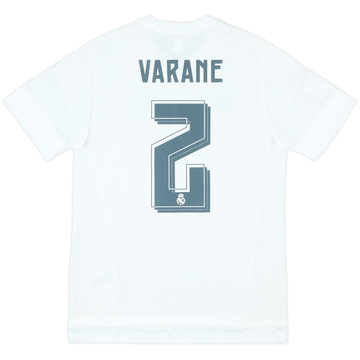 2015-16 Real Madrid Home Shirt Varane #2 (M)