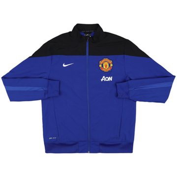 2013-14 Manchester United Nike Track Jacket - 10/10 - (M)