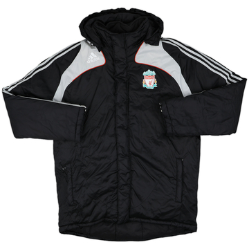 2008-09 Liverpool adidas Padded Bench Coat - 9/10 - (L/XL)