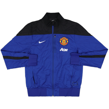 2013-14 Manchester United Nike Track Jacket - 8/10 - (M)