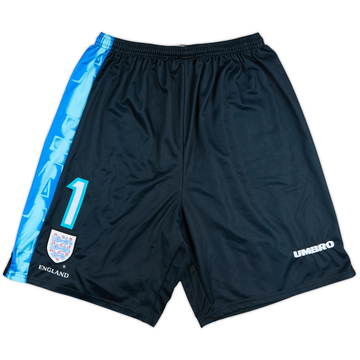 1997-98 England Player Issue GK Shorts #1 - 8/10 - (XXL)