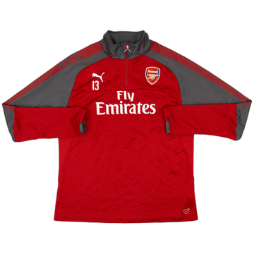 2017-18 Arsenal Women Puma Player Issue 1/4 Zip Track Jacket #13 - 9/10 - (Women's L)