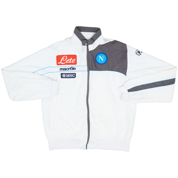 2011-12 Napoli Macron Track Jacket - 8/10 - (L)