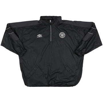 1998-99 Celtic Umbro 1/4 Zip Hooded Track Jacket - 5/10 - (XL)