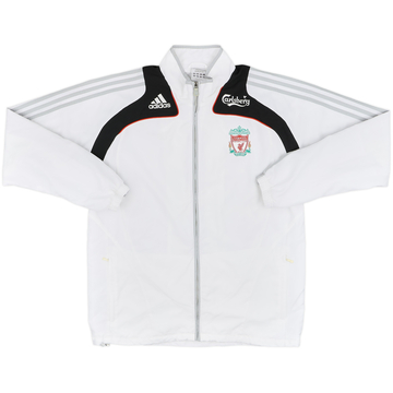 2008-09 Liverpool adidas Track Jacket - 9/10 - (L)