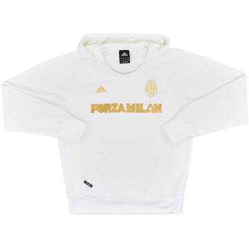 2009-10 AC Milan adidas Hooded Jacket - 8/10 - (M)