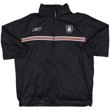 2002-03 Liverpool Reebok Hooded Rain Jacket - 8/10 - (S)