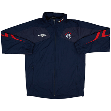 2008-09 Rangers Umbro Hooded Rain Jacket - 5/10 - (S)