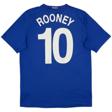 Camiseta de la tercera equipación del Manchester United 2008-09 Rooney #10 - 5/10 - (M)