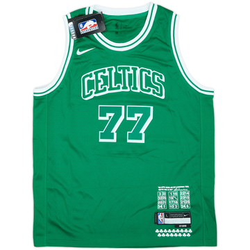 2021-22 Boston Celtics Schroder #77 Nike Swingman Alternate Jersey (13-14 Years)