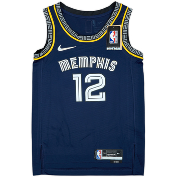 2021-22 Memphis Grizzlies Morant #12 Nike Swingman Alternate Jersey (XS)