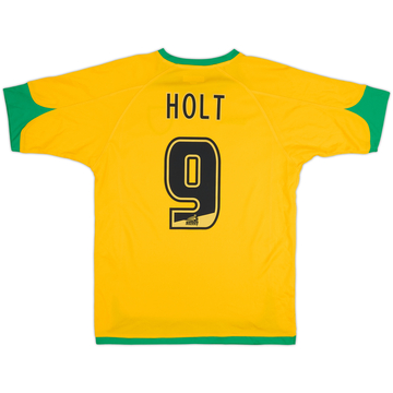 2008-10 Norwich Home Shirt Holt #9 - 9/10 - (S)