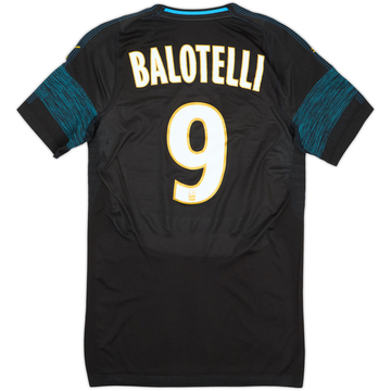 2018-19 Olympique Marseille EvoKnit Player Issue Away Shirt Balotelli #9 - 9/10 - (M)