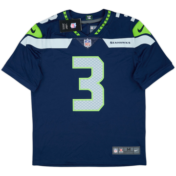 2017-21 Seattle Seahawks Wilson #3 Nike Limited Home Jersey (M)