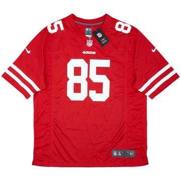 Camiseta Nike Game de local del San Francisco 49ers 2021 Kittle #85 (XL)