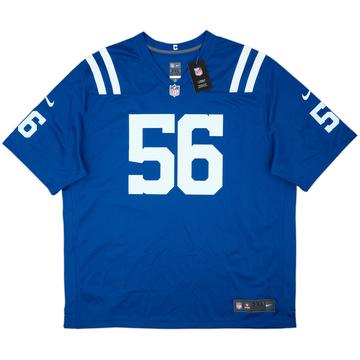 Camiseta de local Nike Game de Nelson #56 de los Indianapolis Colts 2018-25 (3XL)