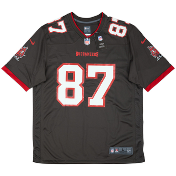 Camiseta Nike Game alternativa del Tampa Bay Buccaneers 2020-21 Gronkowski #87 (L)