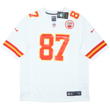 2013-25 Kansas City Chiefs Kelce #87 Nike Game Away Jersey (L)