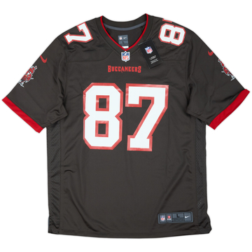 2020-21 Tampa Bay Buccaneers Gronkowski #87 Nike Game Alternate Jersey (L)